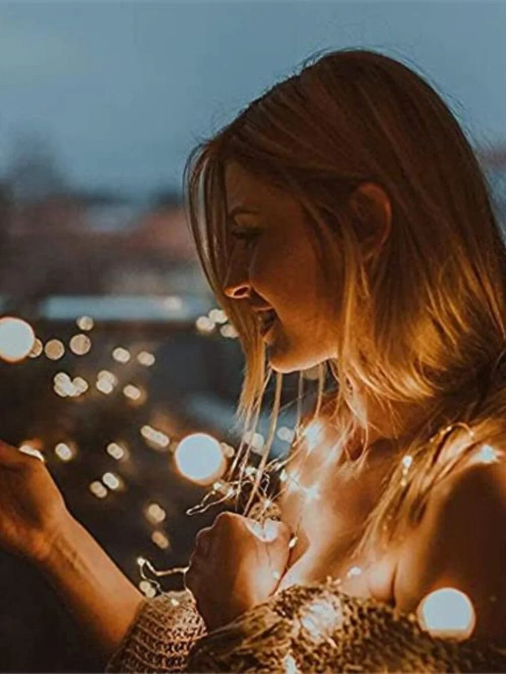 LED String Lights Battery Powered Warm White Fairy Lights 33ft 100 LED Decor